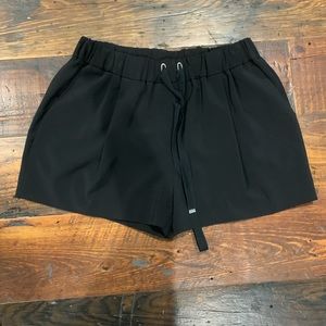 Elizabeth and James Large Black Shorts